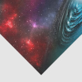 天の川の星数々のの色の宇宙塵 薄葉紙 (詳細)