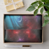 天の川の星数々のの色の宇宙塵 薄葉紙 (ギフト)