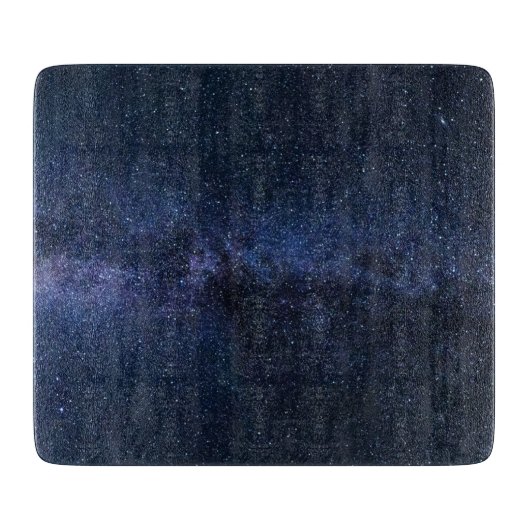 天の川の星 カッティングボード (正面)