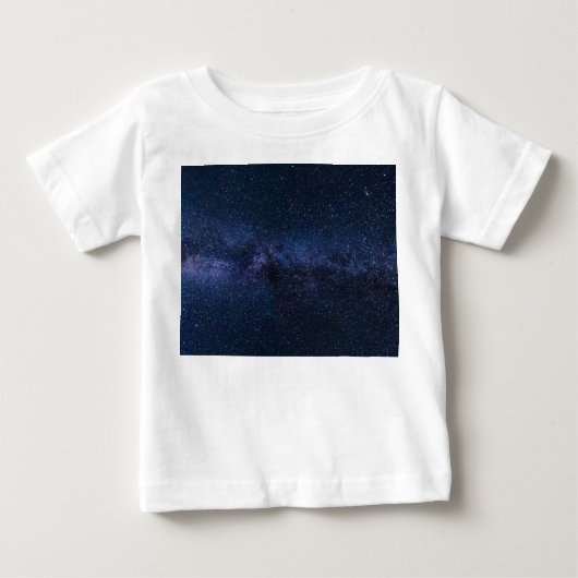 天の川の星 ベビーTシャツ (正面)