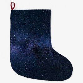 天の川の星 ラージクリスマスストッキング