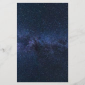 天の川の星 便箋 (正面)