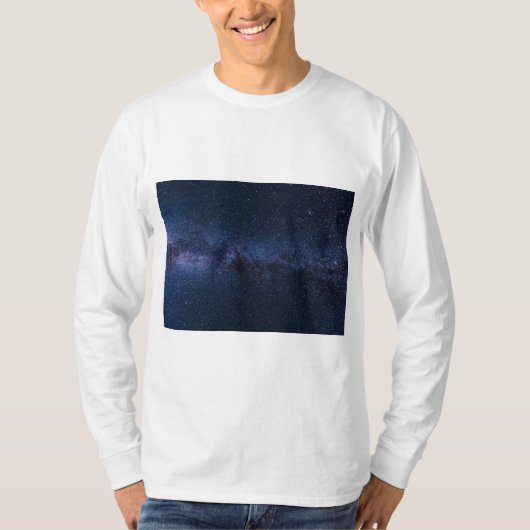 天の川の星 Tシャツ (正面)