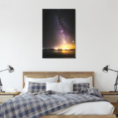 天の川の海 キャンバスプリント (インサイチュ (寝室))