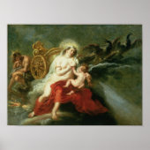 天の川の誕生, 1668 ポスター (正面)