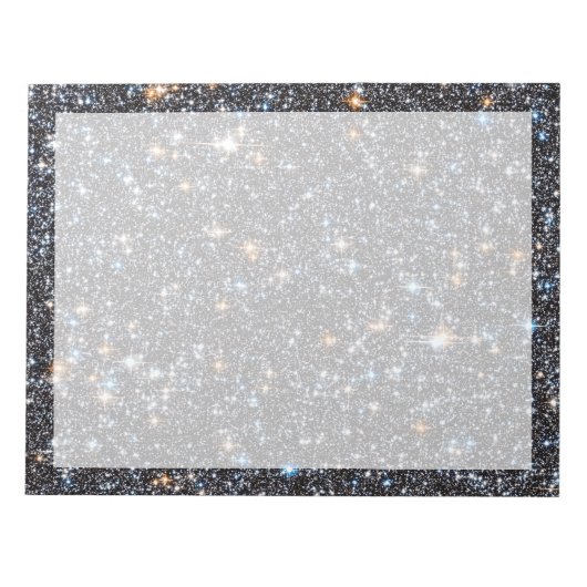 天の川の銀河のふくらみにある星。 ノートパッド (正面)