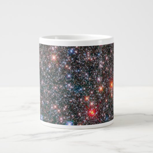 天の川の銀河のふくらみ。 ジャンボコーヒーマグカップ (正面)