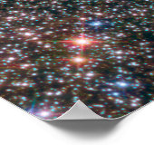 天の川の銀河のふくらみ。 ポスター (角)