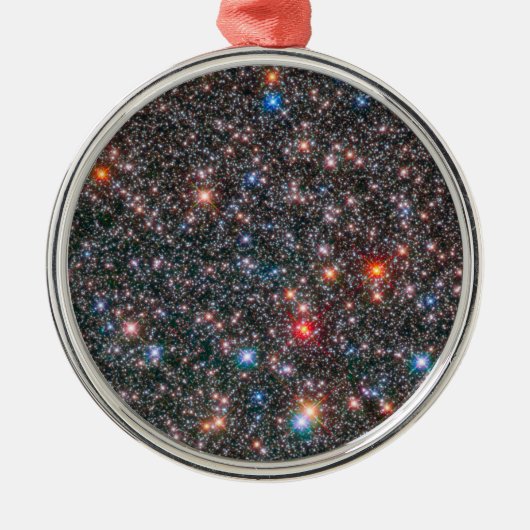 天の川の銀河のふくらみ。 メタルオーナメント (正面)