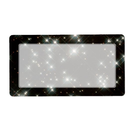 天の川の銀河系の古代の白い矮星 ラベル (正面)