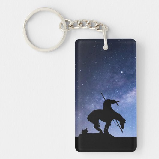 天の川を使った道の終点 キーホルダー (正面)