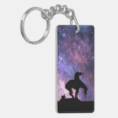 天の川を使った道の終点 キーホルダー (正面左)