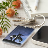 天の川を使った道の終点 キーホルダー (正面右)