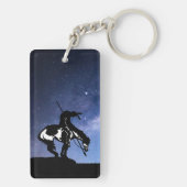 天の川を使った道の終点 キーホルダー (裏面)