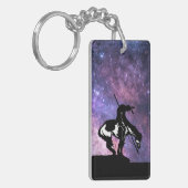 天の川を使った道の終点 キーホルダー (正面左)