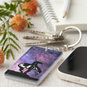 天の川を使った道の終点 キーホルダー (正面右)