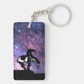 天の川を使った道の終点 キーホルダー (裏面)