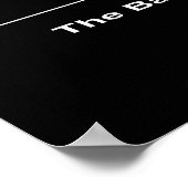 天の川を渡るバー銀河系 – アーティストズコン ポスター (角)