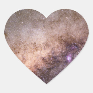 天の川ステッカー ハートシール