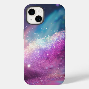 天の川ホログラフィックグリッターiPhoneタフケース Case-Mate iPhone 14ケース
