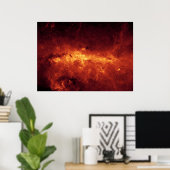 天の川中央 ポスター (ホームオフィス)