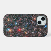 天の川銀河の銀河バルジ iPhone 15ケース (裏面横)