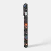 天の川銀河の銀河バルジ iPhone 15ケース (左側面)