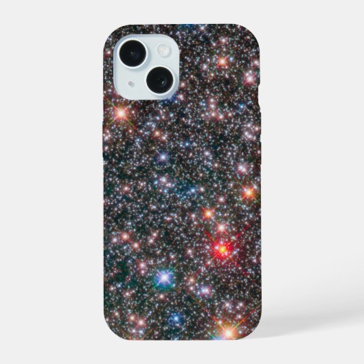 天の川銀河の銀河バルジ iPhone 15ケース (裏面)