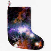 天の川銀河の銀河中心 X線 ハッブル スモールクリスマスストッキング (正面)