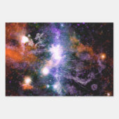 天の川銀河の銀河中心 X線 ハッブル ラッピングペーパーシート (正面2)