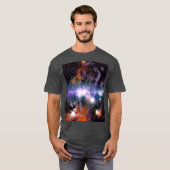 天の川銀河の銀河中心 X線 ハッブル Tシャツ (正面フル)