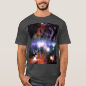 天の川銀河の銀河中心 X線 ハッブル Tシャツ (正面)