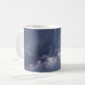 天の川銀河マグカップ - 星空の夜空宇宙アート コーヒーマグカップ (正面左)