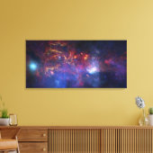 天の川銀河系の中央部 キャンバスプリント (インサイチュ (リビング))