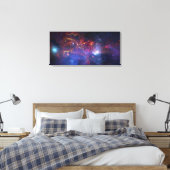 天の川銀河系の中央部 キャンバスプリント (インサイチュ (寝室))