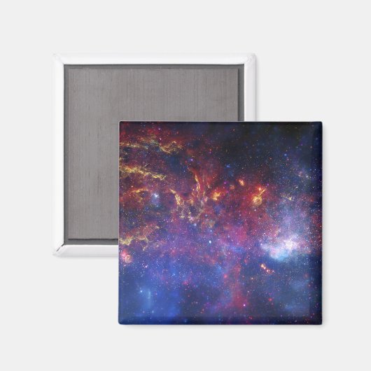 天の川銀河系の中央部 マグネット (正面/裏面)