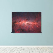 天の川銀河系の中心 キャンバスプリント (インサイチュ (ウッドフロア))