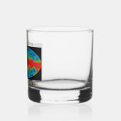 天の川銀河系ヴェイルオーバーWMAP宇宙 ウイスキーグラス (裏面)