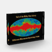 天の川銀河系ヴェイルオーバーWMAP宇宙 フォトブロック (左)