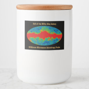 天の川銀河系ヴェイルオーバーWMAP宇宙 フードラベル