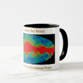 天の川銀河系ヴェイルオーバーWMAP宇宙 マグカップ (正面右)