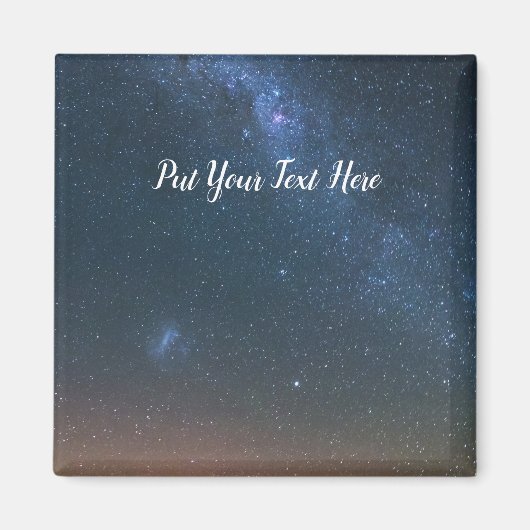 天の川銀河系背景 | Night Sky Stars マグネット (正面)