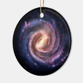 天の川銀河系 – 宇宙 セラミックオーナメント (左)