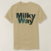 天の川1 Tシャツ (デザイン正面)