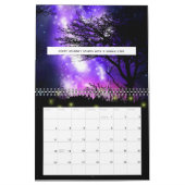 天の川 カレンダー (1月 2026)