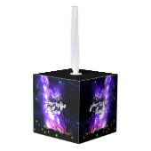 天の川 キューブオーナメント (裏面アングル)