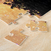 天の川。 ジグソーパズル (側面)