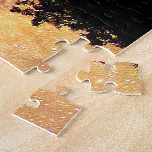 天の川。 ジグソーパズル (側面)