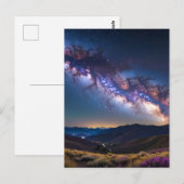 天の川 ポストカード (正面/裏面)