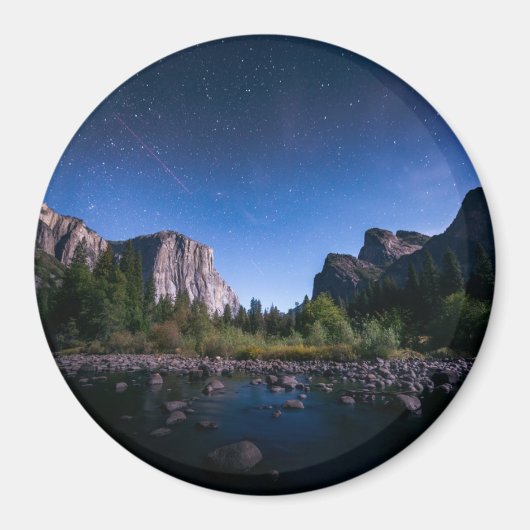 天の川 |ヨセミテ国立公園 マグネット (正面)